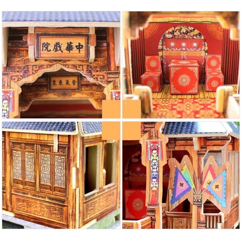 Mô hình gỗ - Chinese Opera House F130