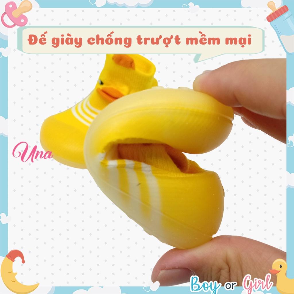 Giày Tập Đi Cho Bé Trai Bé Gái, Đế Giày Chống Trượt Mềm Mại U09