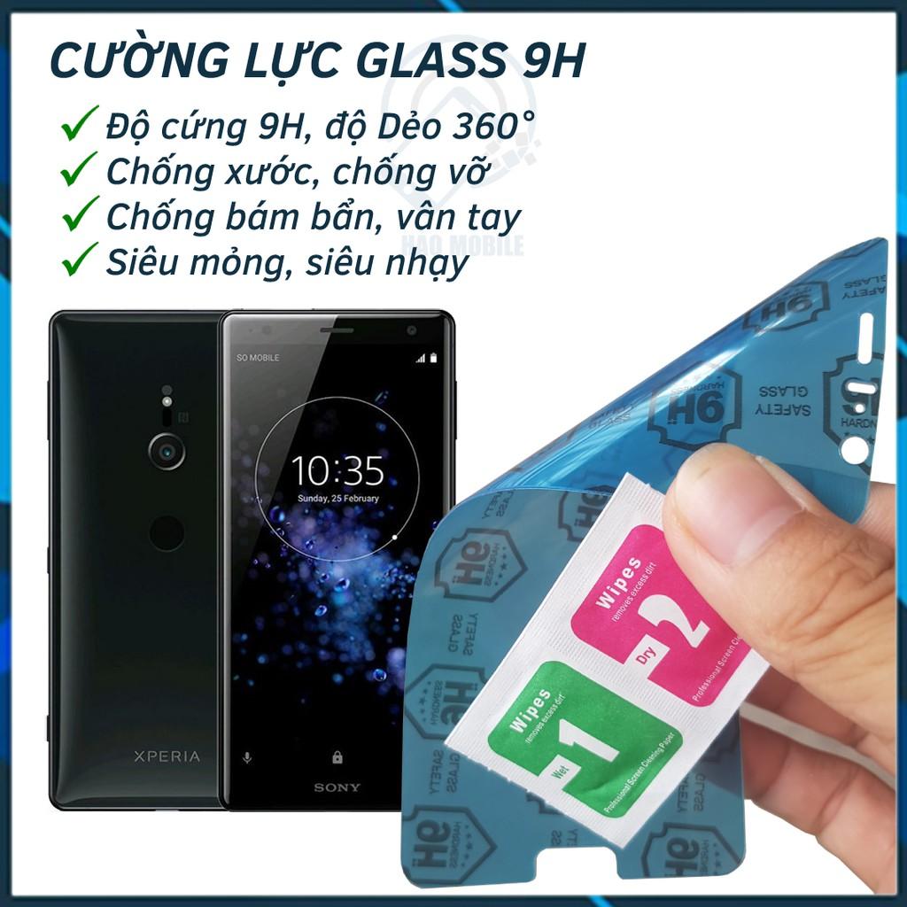 Dán cường lực dẻo nano 9H dành cho Sony XZ2