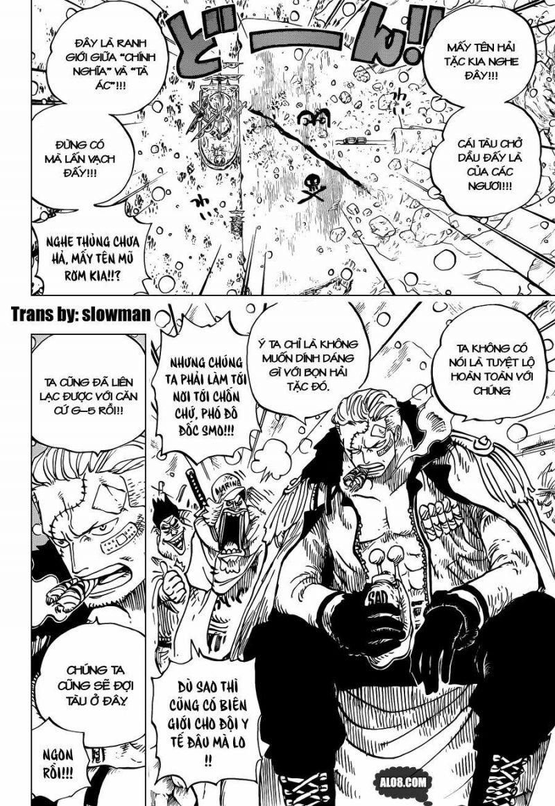 đảo hải tặc - one piece chapter 696 2