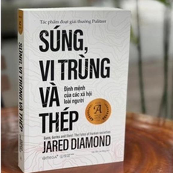 Sách Súng, Vi Trùng Và Thép - Jared Diamond (Bìa mềm) - Alphabooks - BẢN QUYỀN