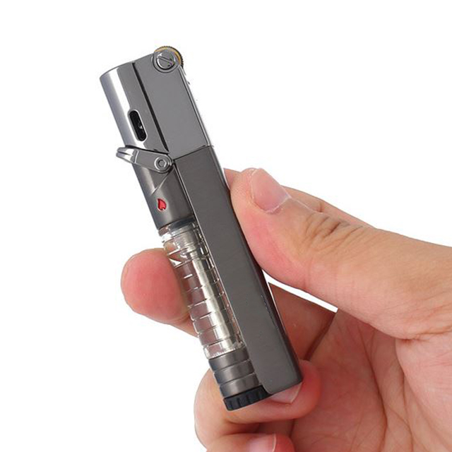 Hộp Qụet Bật Lửa Khò 1 Tia AM7108 Nhỏ Gọn Tiện Lợi Đẹp Độc Lạ - Dùng Gas Cao Cấp