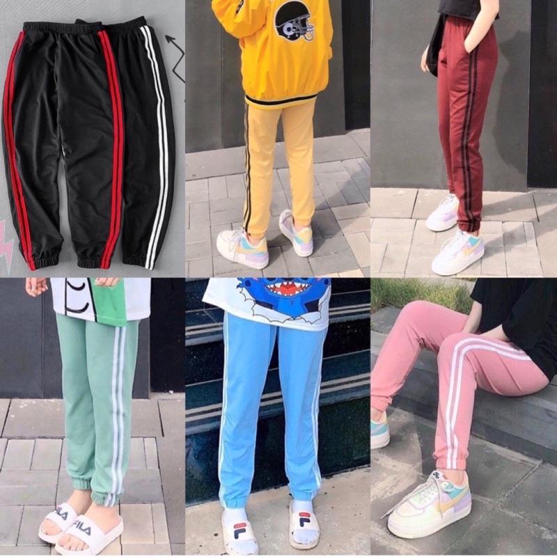 Quần jogger 2 sọc unisex nam nữa