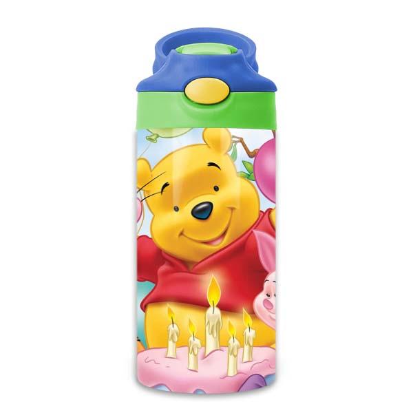 Bình Giữ Nhiệt Trẻ Em Hình Gấu Pooh - Tỉ Mỉ Studio - Mã 1407KT04