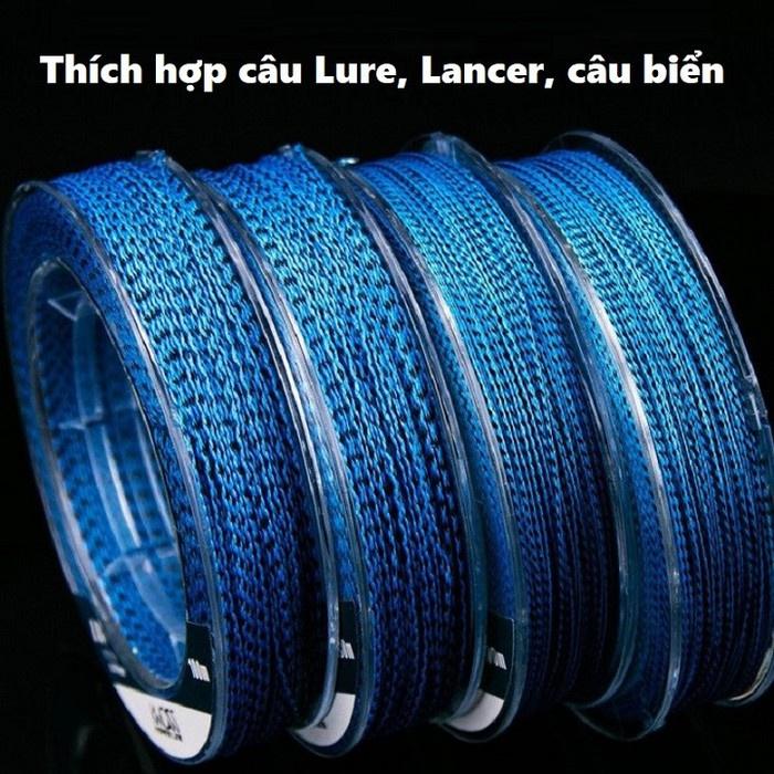 Dù Câu Cá Cao Cấp PE X8 SPECIAL Xanh Đốm DDC03 Công Nghệ Đức Siêu Tải Trọng - Sanami Fishing