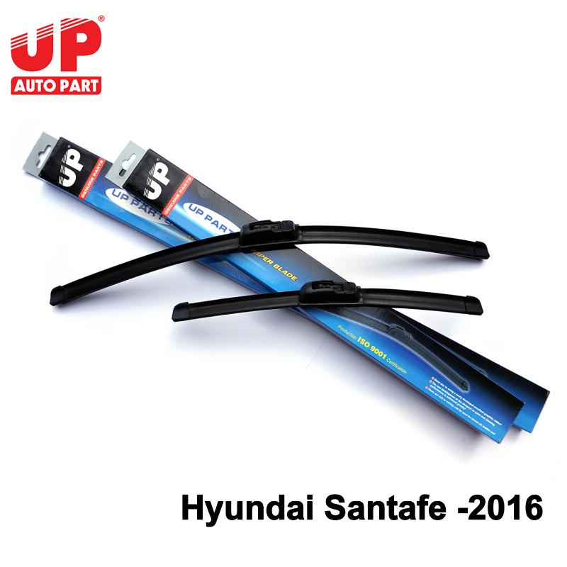 Gạt mưa Silicone xương mềm Hyundai Santafe -2016