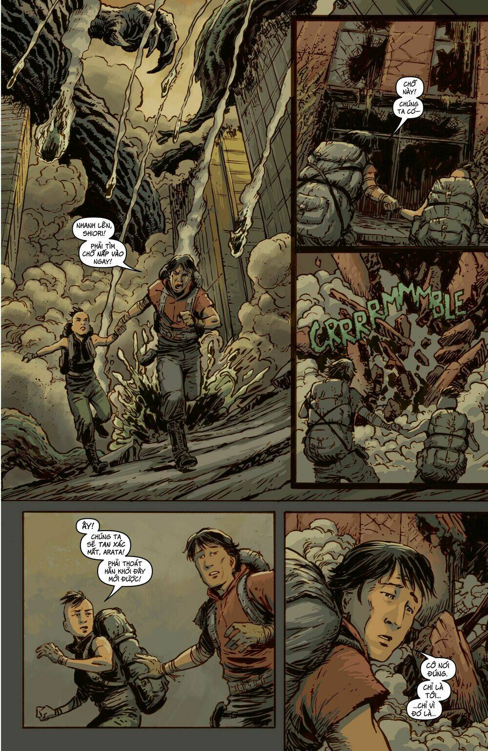 godzilla: cataclysm - đại khủng hoảng chapter 2.1 7