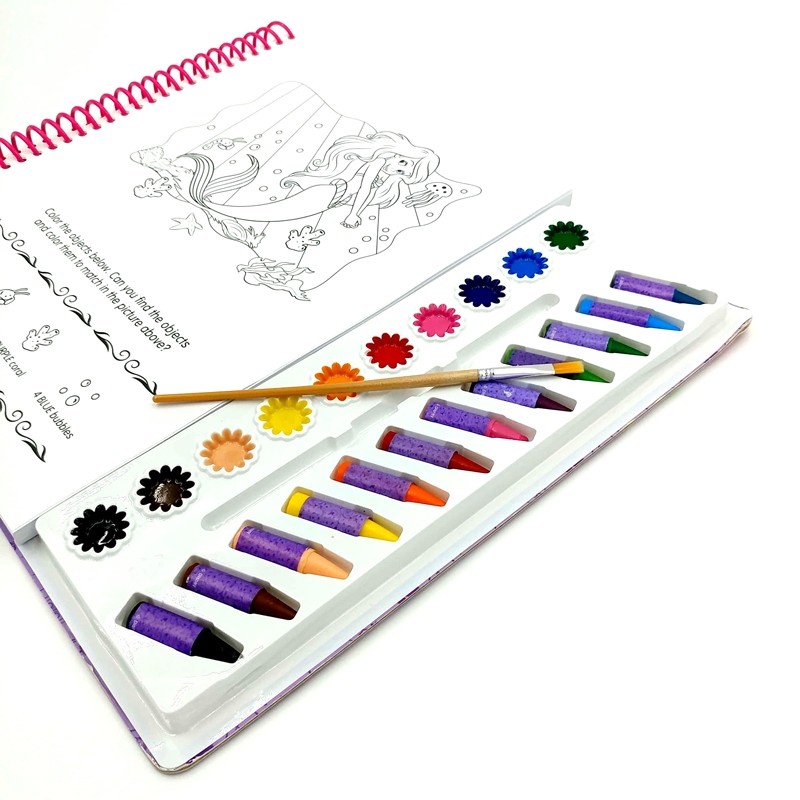 Disney Princess Deluxe Paint / Crayon Book