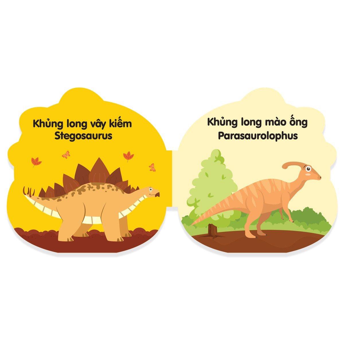 Ú Òa Động Vật - Khủng Long - Bìa Cứng