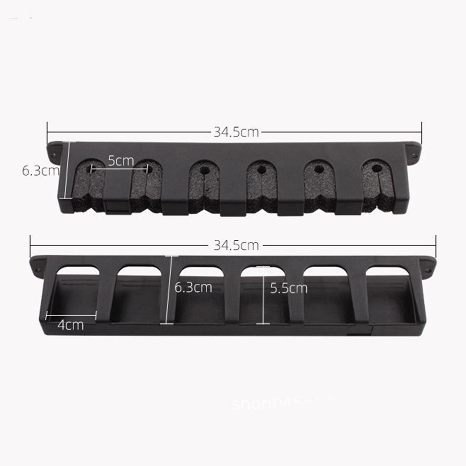 Fishing Rod Holder Horizontal Storage Rack Wall Mount Garage Boat Stand