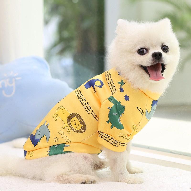 [gift] Áo ấm cho chó mèo Richell Nhật Bản vải nỉ (màu ngẫu nhiên) | Pet