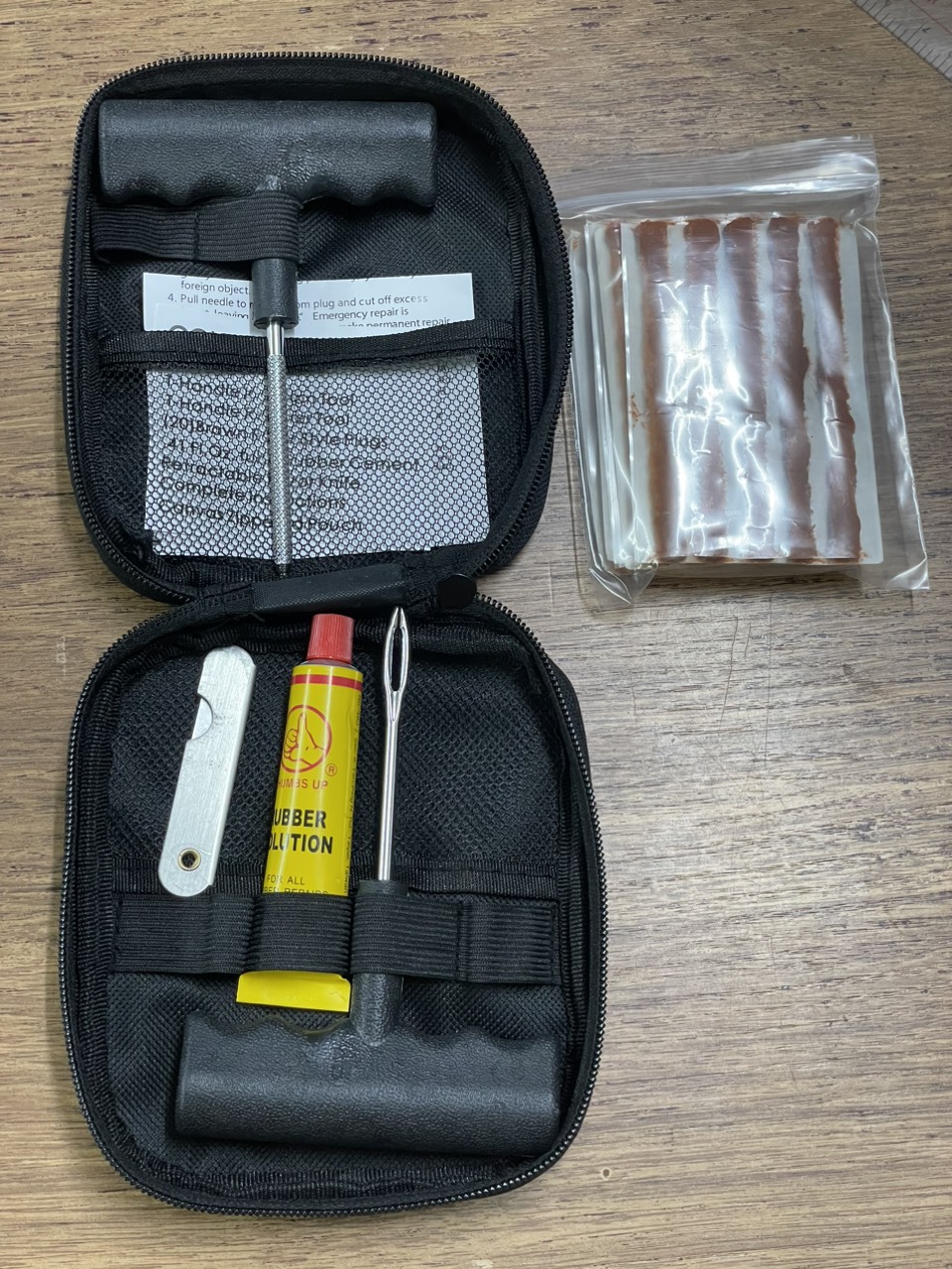 Bộ vá vỏ không ruột Stop & go, bộ vá xe Stop&go không ruột, không săm