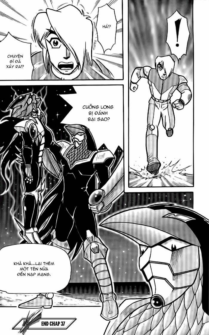 hiệp sĩ giấy - origami fighter chapter 38 37