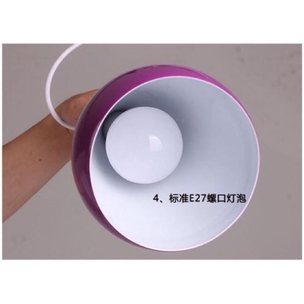 Chao đèn thả giọt nước 7 màu, tặng kèm bóng led DT