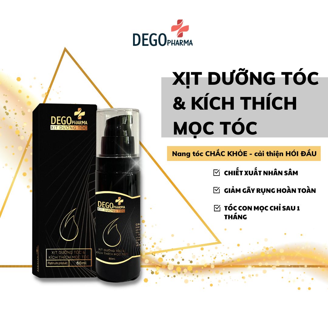 Tinh chất mọc tóc Dego Pharma - phục hồi tóc hư tổn, giảm gãy rụng nhanh, giảm hói đầu, dưỡng tóc mềm mượt