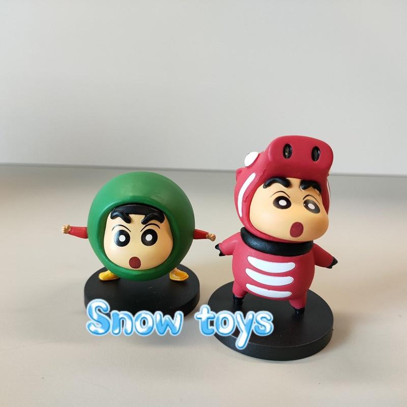 Mô hình Shin Cậu bé bút chì Shinnosuke - Shin chan Cosplay dễ thương bền màu chất liệu an toàn Đồ chơi quà tặng - 5~8cm