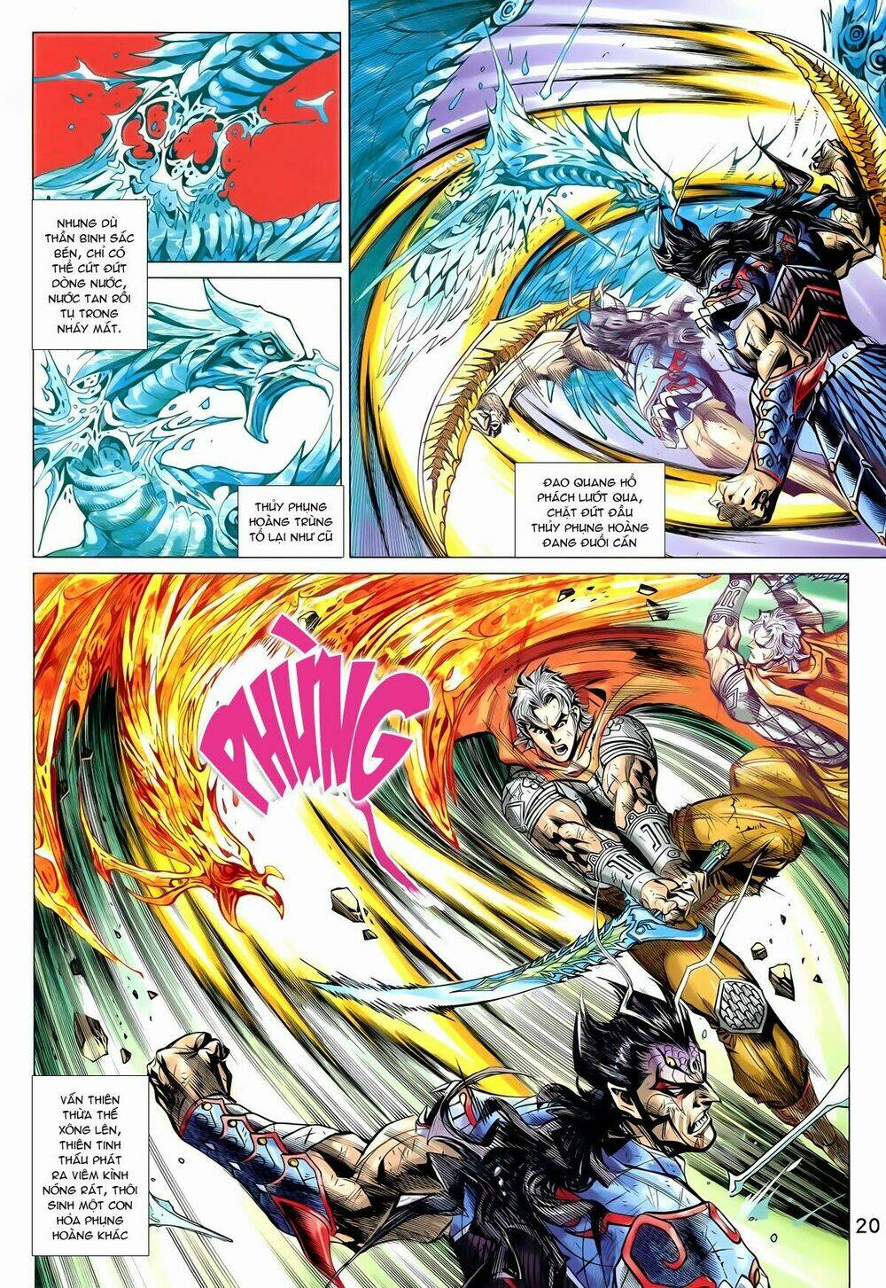 thần binh vấn thiên chapter 28 19