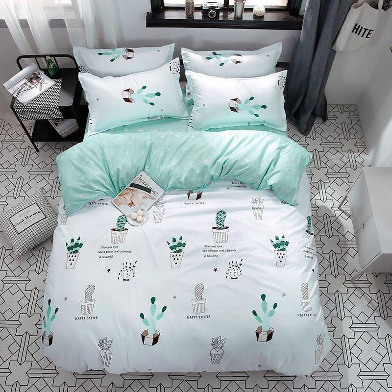 BỘ CHĂN GA GỐI POLY COTTON NHIỀU MẪU