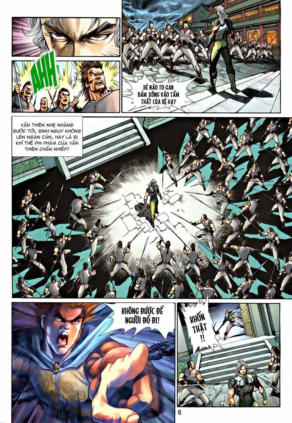 thần binh tiền truyện 1 - đỉnh phong tuyệt chiến chapter 4 8