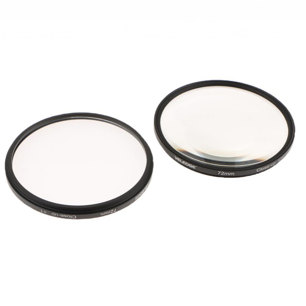 72mm +1+2+4+10 Close Up Macro Lens Filter Kit With Bag For Canon Nikon Sony DSLR