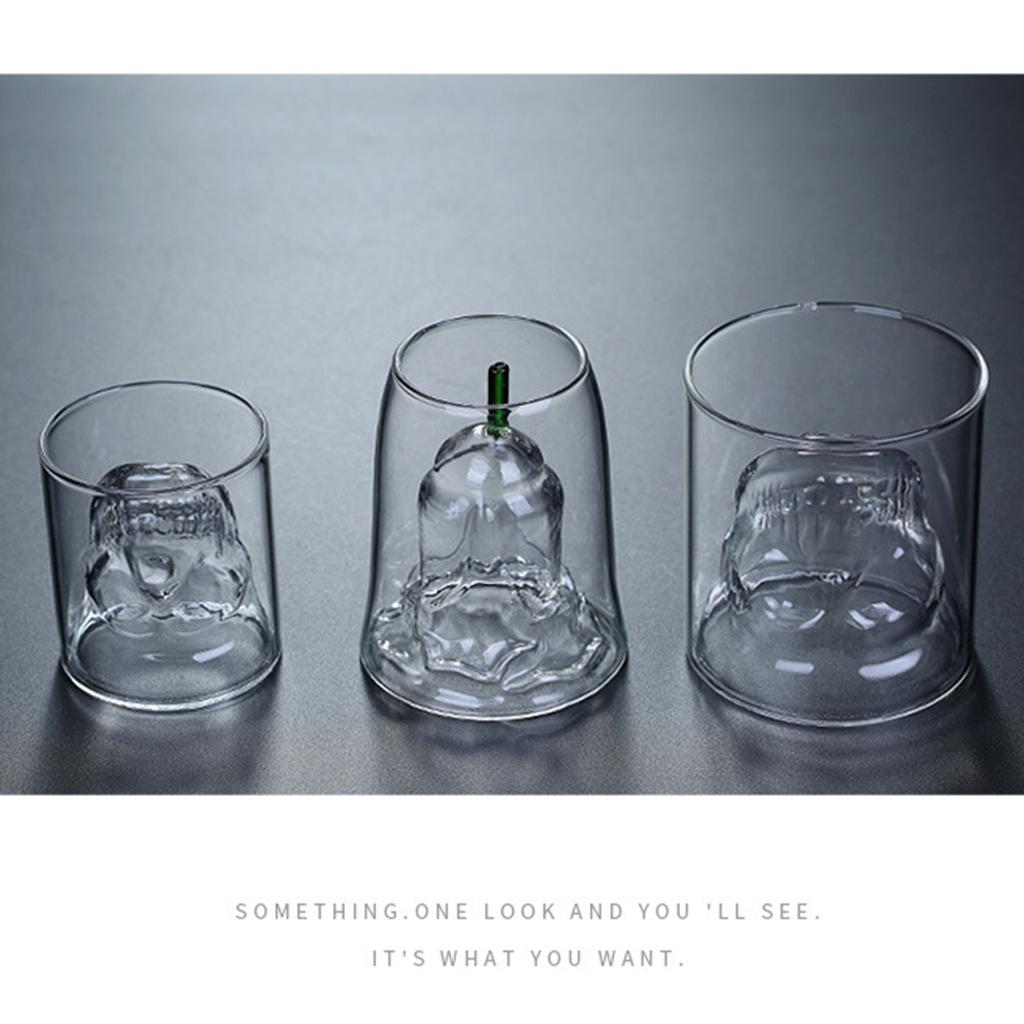 Heat Resistant Double Walled Glasses Coffee Glasses Mugs Cups