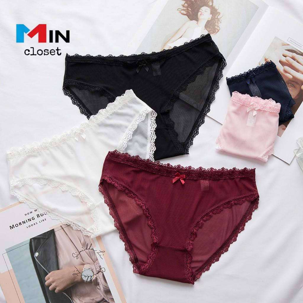 Quần lót nữ Quần lót ren lưới sexy Q06