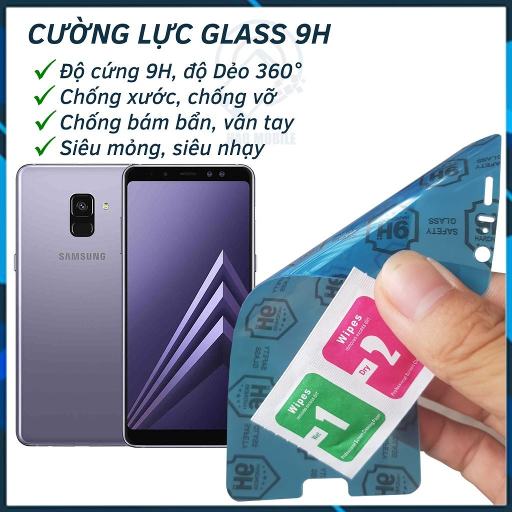 Dán cường lực dẻo nano dành cho Samsung A8 2017, 2018, A8 Plus, A8 Star