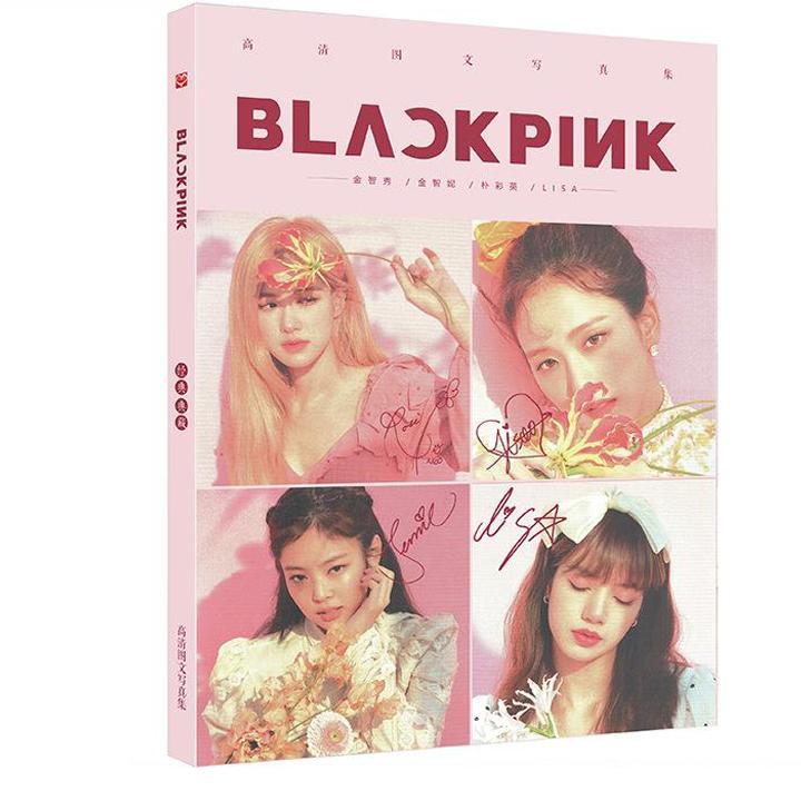 (Hồng/Xanh) Album ảnh Photobook Blackpink mẫu mới nhóm nhạc Hàn Quốc tặng ảnh Vcone