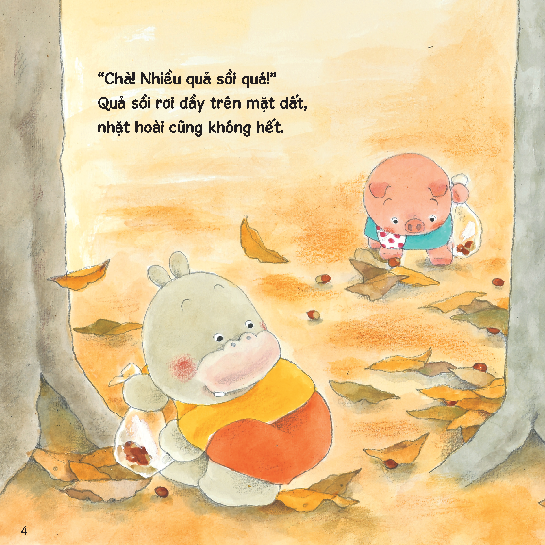 Sách - Dtpbooks - Heo con đi lạc rồi - Sách tranh ehon Gấu con Kuma - Những chuyện nhỏ hàng ngày