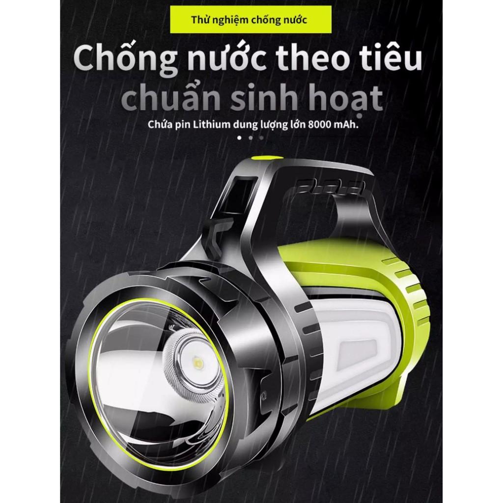 Đèn pin LED siêu mạnh chống nước chiếu xa 1200m