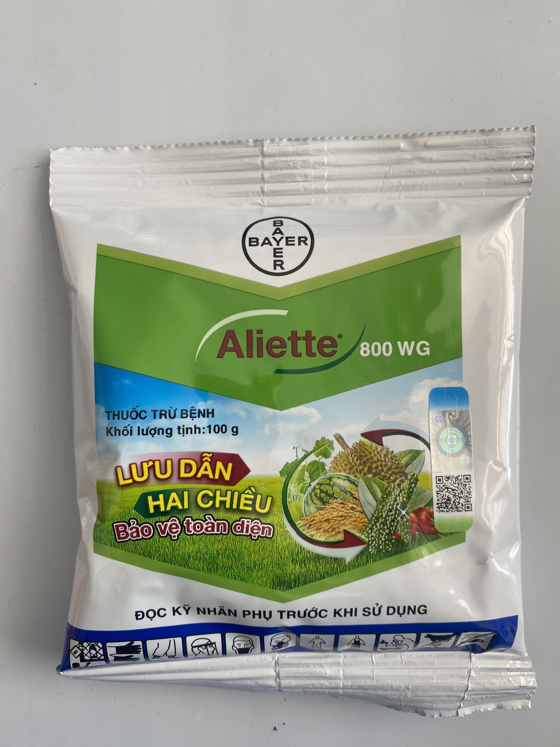 Thuốc Trừ Bệnh Aliette 80WG | ĐẶC TRỊ NẤM BỆNH TRÊN CÂY TRỒNG | GÓI100g