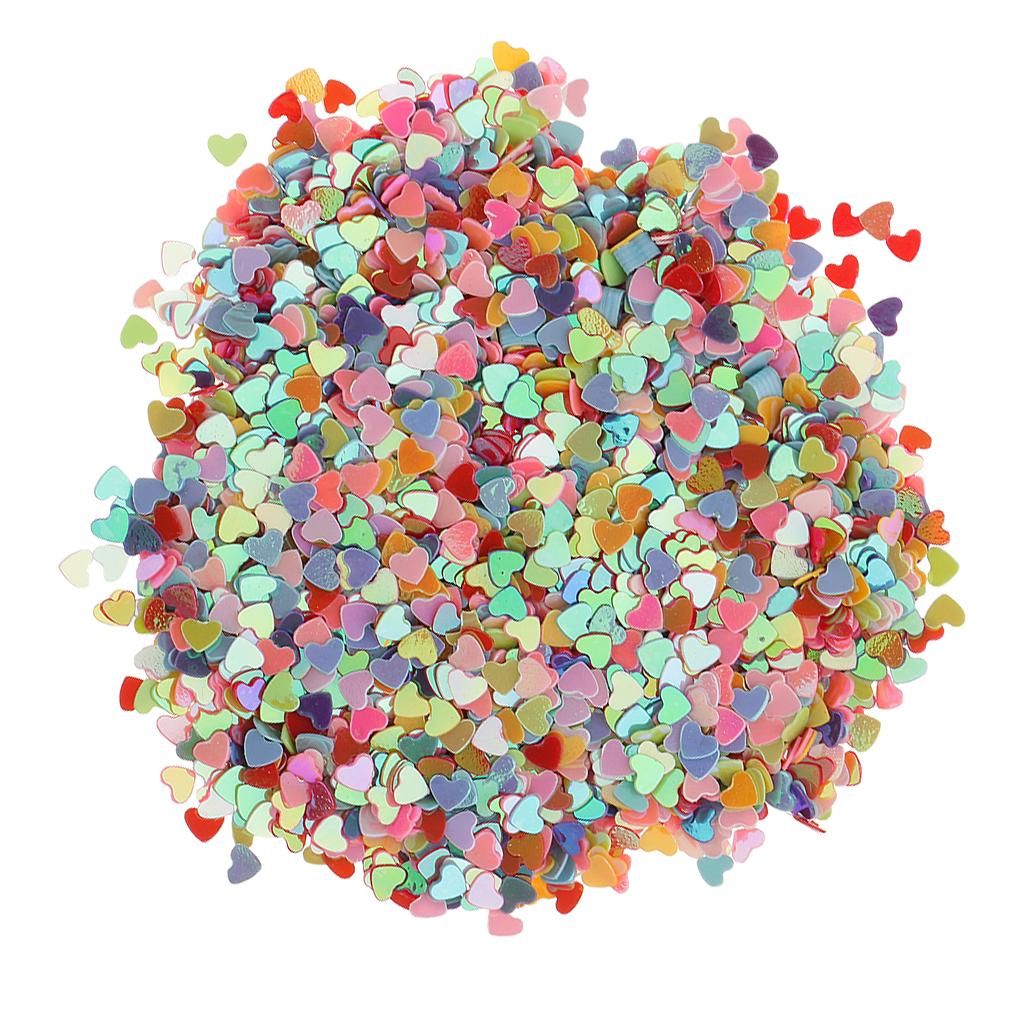 Rainbow Heart Table Confetti Wedding Birthday Hen Party Baby Shower Supplies