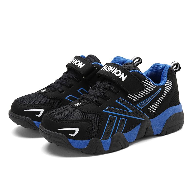 2022 Sneakers nam mới của trẻ em mới Color: white-Leather Shoe Size: 30