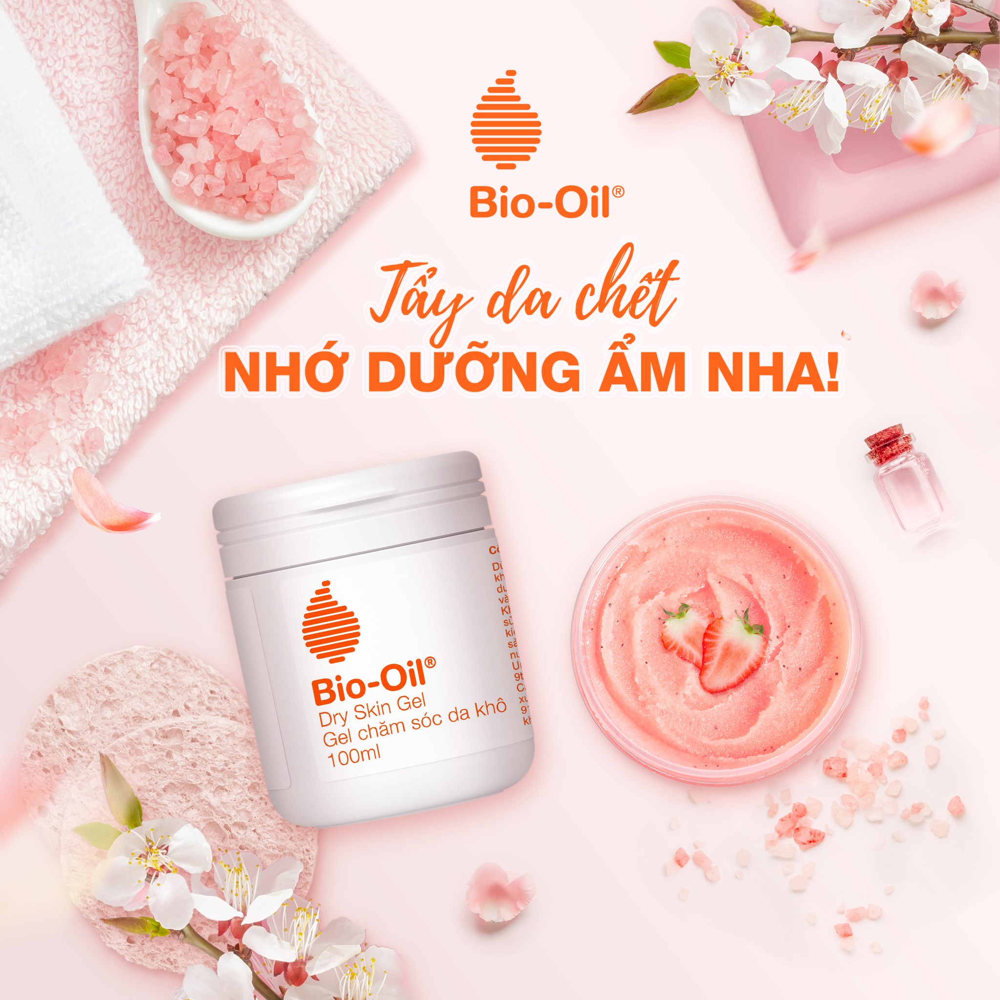 Gel chăm sóc da chuyên biệt dành cho da khô - BIO-OIL DRY SKIN GEL (lọ 50ml)