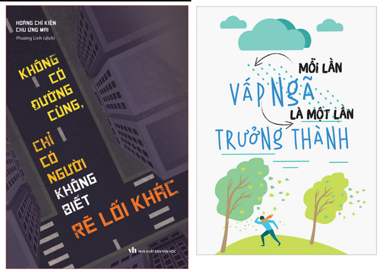 Combo Không Có Đường Cùng Chỉ Có Người Không Biết Rẽ Lối Khác+Mỗi Lần Vấp Ngã Là Một Lần Trưởng Thành