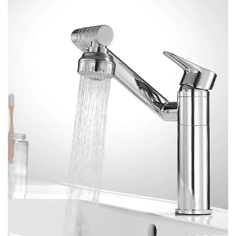 Vòi lavabo xoay 360 độ đa năng Bathroom Sink Faucet