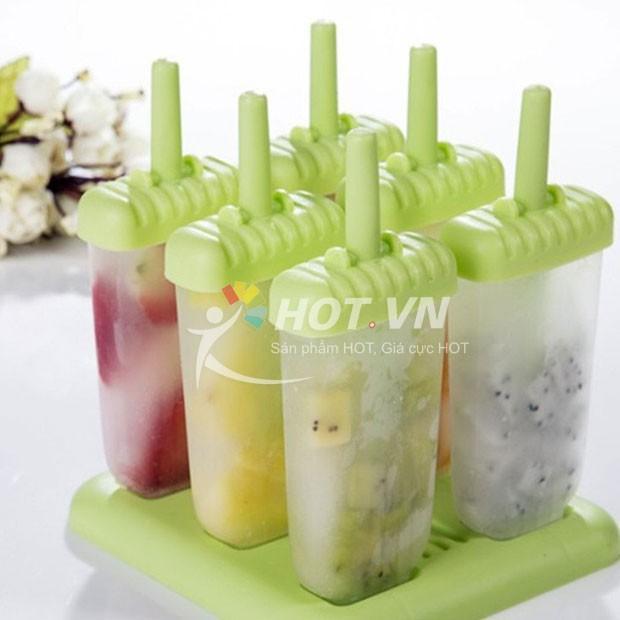 Khuôn Modosa Làm Kem Bộ 6 Cây Tiện Dụng Cho Gia Đình - Hàng Chính Hãng