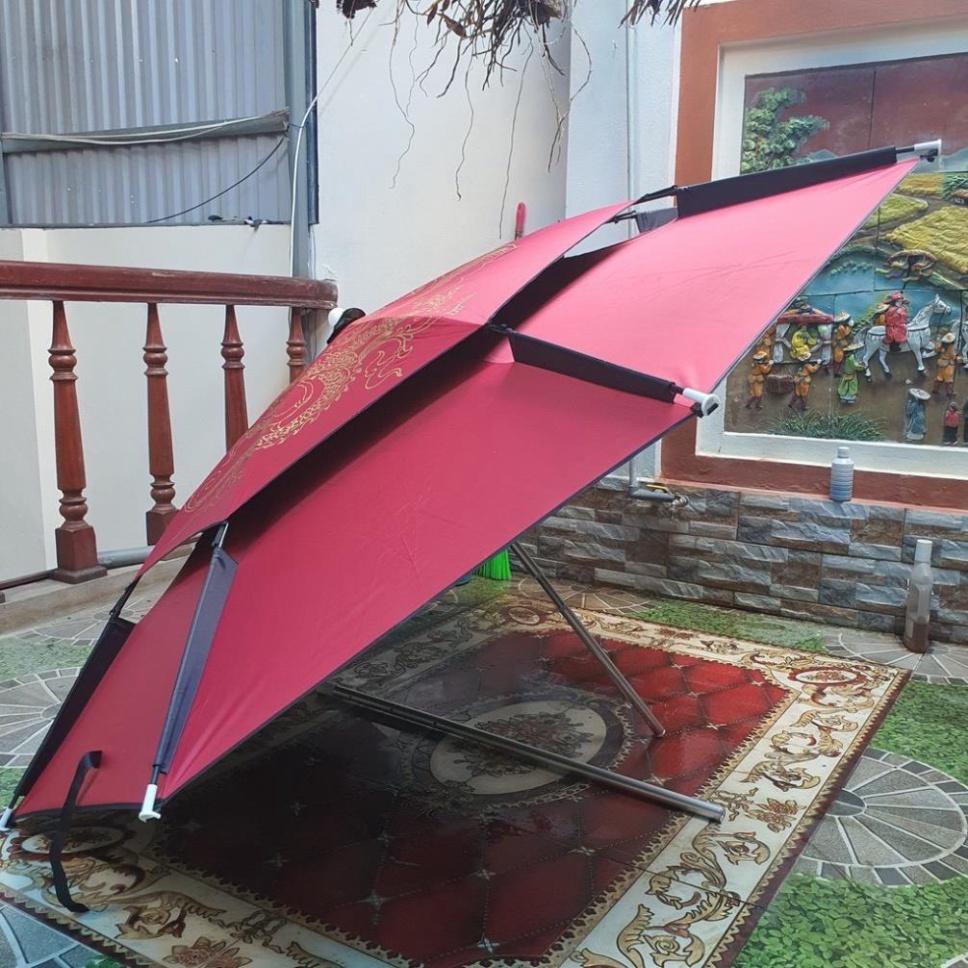 Ô Dù 2 Tầng Kim Long Cao Cấp -Đủ Màu - sale to