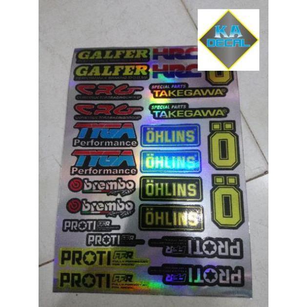 Tem tấm logo 7 màu in