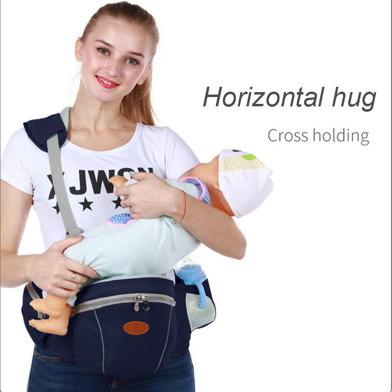 Mới 0-24 Tháng Công Thái Học Cho Bé Trẻ Sơ Sinh Hipseat Carrier Mặt Trước Công Thái Kangaroo Quấn Bé Sling
