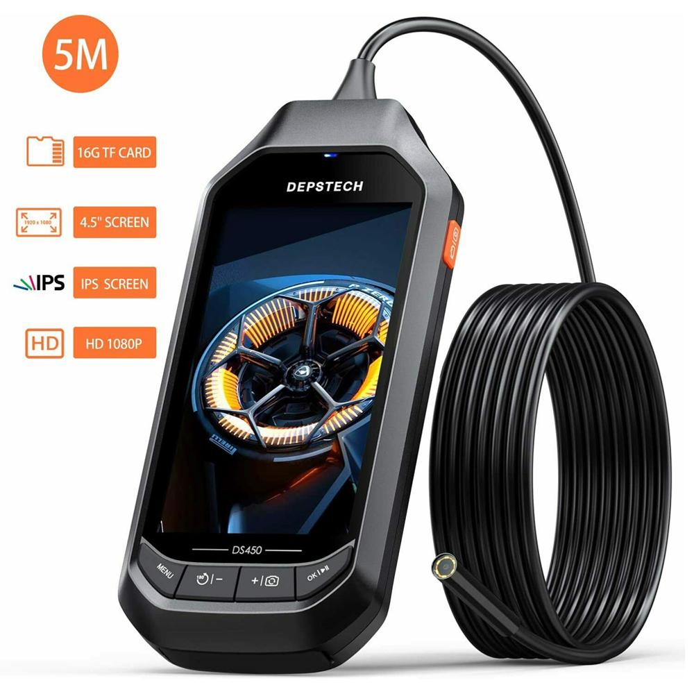 DEPSTECH KIỂM TRA CAMPENT OFTOCOPIC 5MP 1944P VIDEO Nội soi công nghiệp với màn hình IPS 32GB 6