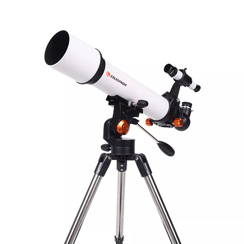 Kính thiên văn Celestron dòng khúc xạ, tặng kèm kẹp điện thoại, có túi đựng ống quang, vật kính 70mm, tiêu cự 500mm - Hàng chính hãng