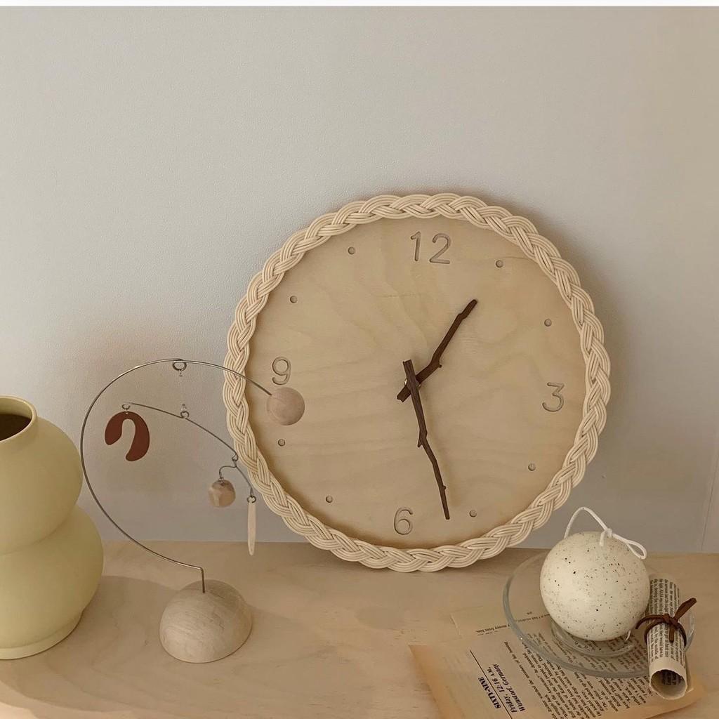 Đồng hồ gỗ Vintage