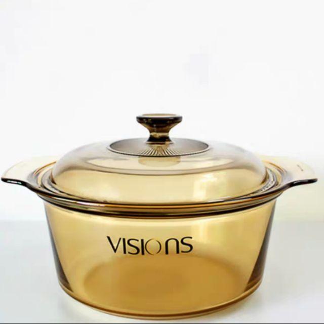 Nồi Thuỷ Tinh Loại Thấp Visions VSD-3.5 (3.5L) - Phân phối bởi CTCP ABMA VN 15/2 Đoàn Như Hài, P12, Q4, TPHCM
