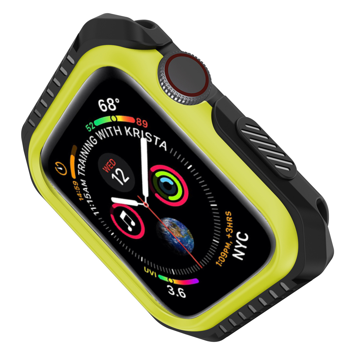 Ốp Case Chống Shock Viền Color cho Apple Watch Series 4/5/6/SE Size 40/44mm