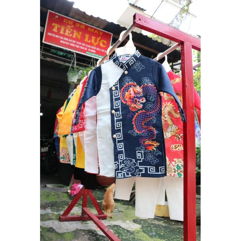 Áo dài cách tân gấm thượng Hải