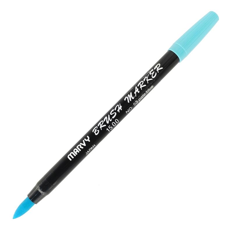 Bút Lông Màu Brush Marker - Marvy 1500-53 - Pale Blue