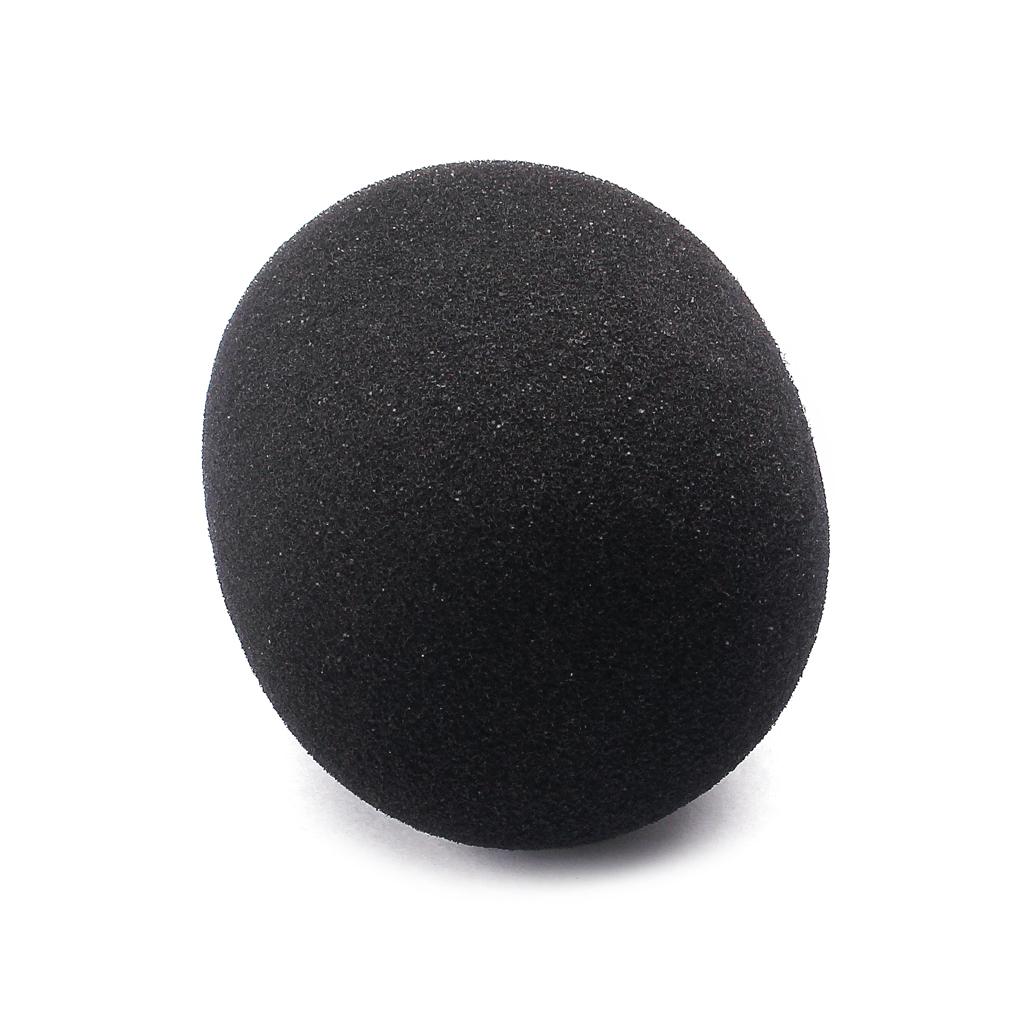 10x Foam Microphone Mic Cover Windscreen Black