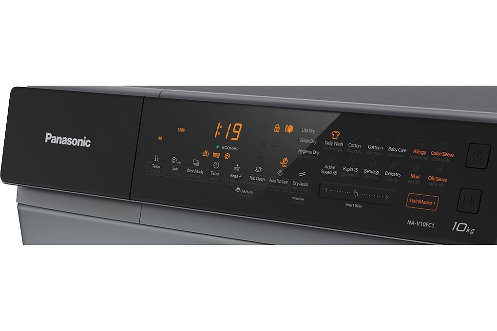 Máy giặt sấy Panasonic NA-V10FC1LVT 10/2kg - Hàng chính hãng - Giao HCM và 1 số tỉnh thành