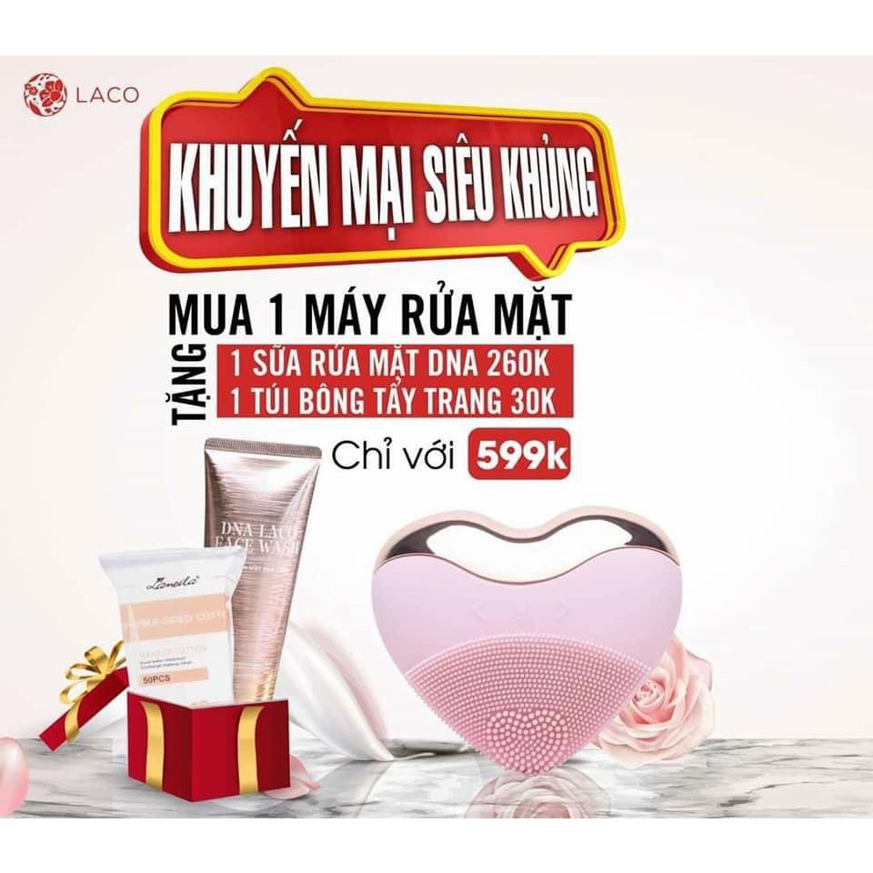 Máy Rửa mặt Laco Mua 1 được 3